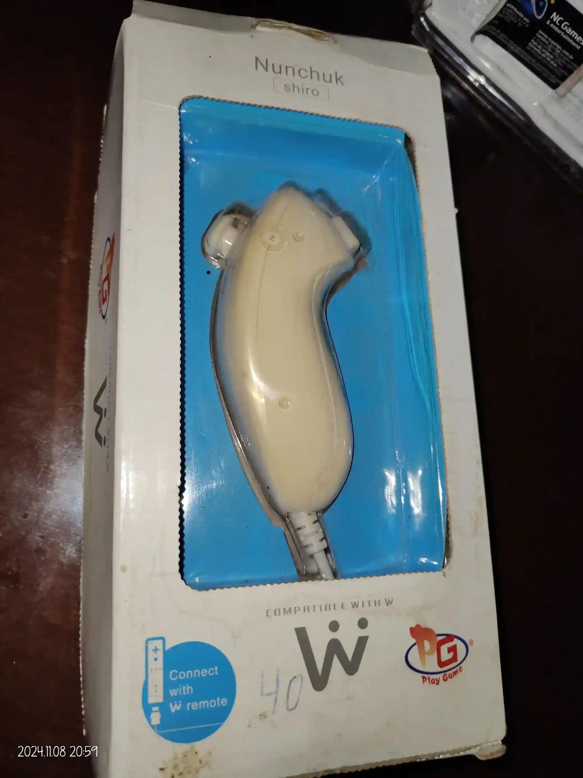 KF/ Welton Luiz Alves /KIT ACESSORIOS PARA NINTENDO WII 45,00 SEGUIDOS DE 3,00