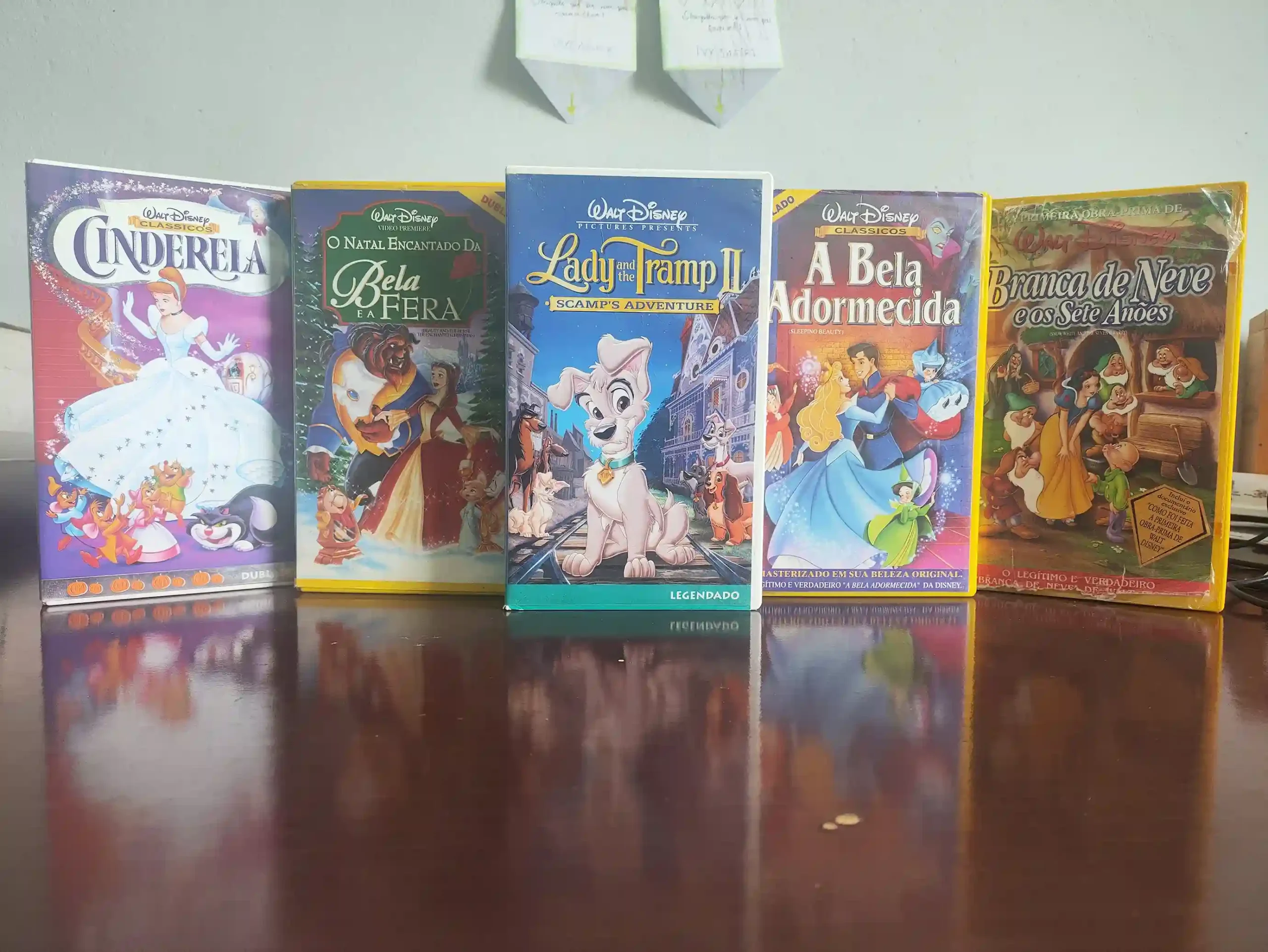 KF/ Lazaro /LOTE PRINCESAS DISNEY VHS 30,00 SEGUIDOS DE 5,00