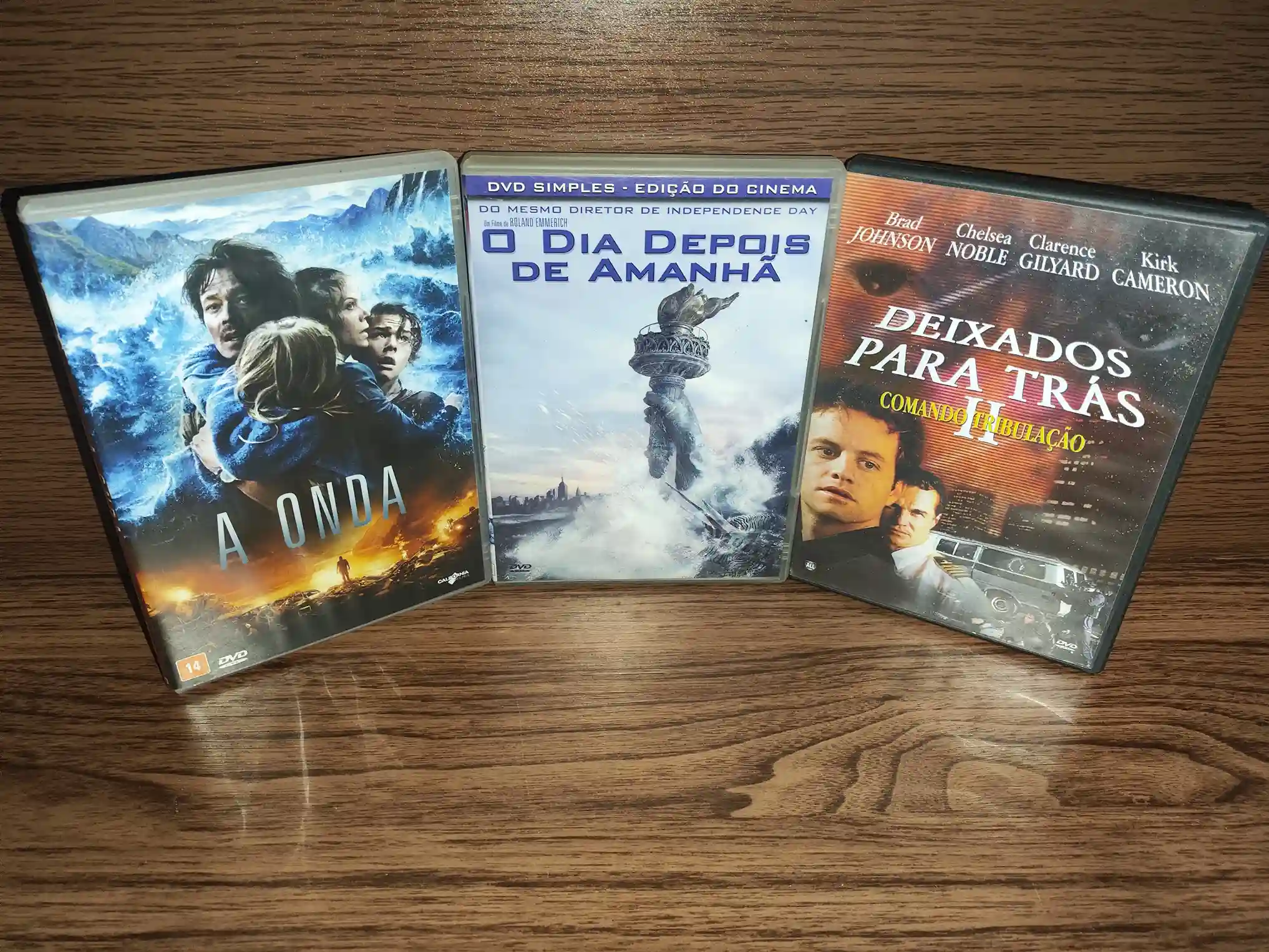 KF/ TRIO DVDs ORIGINAIS 12,00 SEGUIDOS DE 3,00