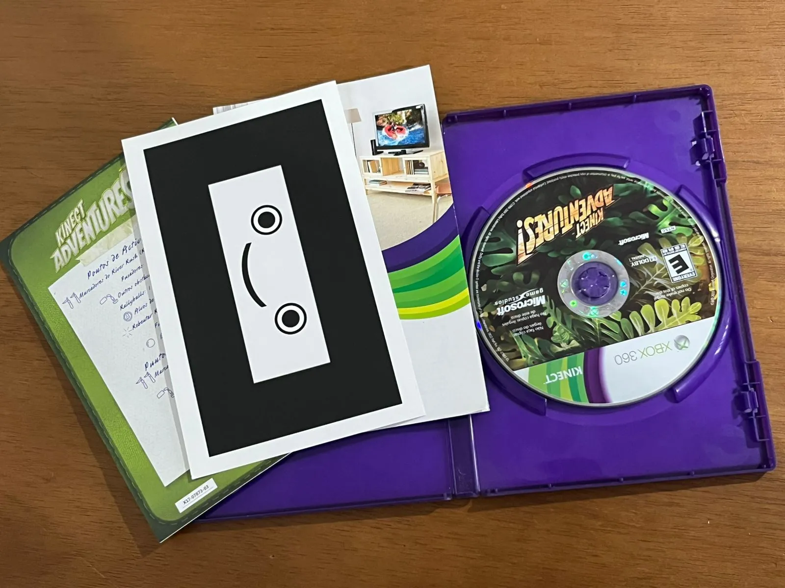 CX/ Marcos Cavalcante /ORIGINAL KINECT ADVENTURE! 10,00 SEGUIDOS DE 5,00