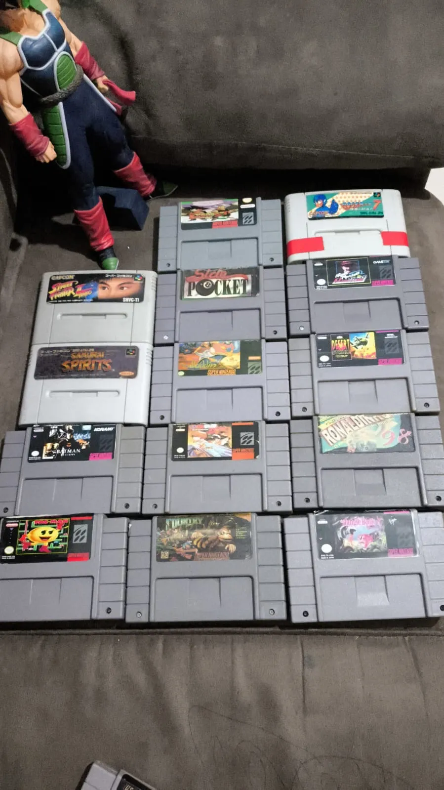 CB/ LOTE JOGOS SNES😲253,00 SEGUIDOS DE 9,00