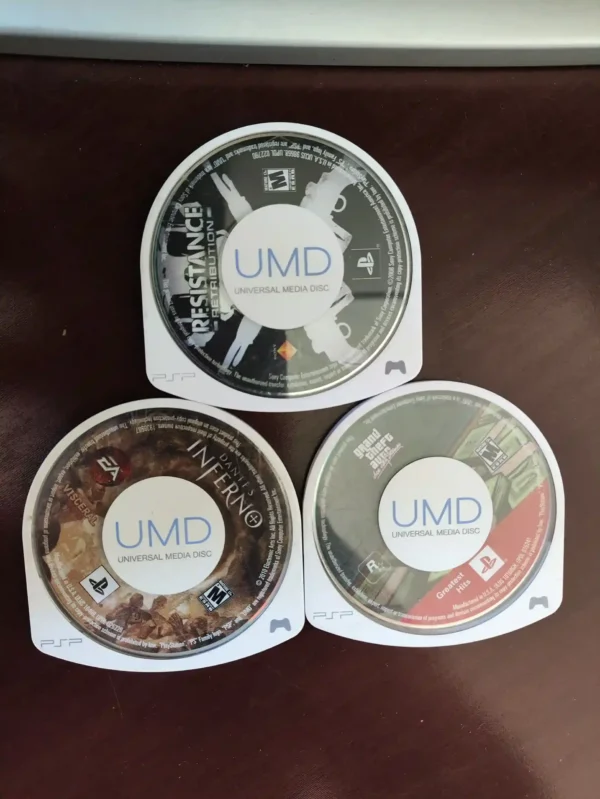 KF/ Kleber /LOTE JOGOS PSP 42,00 SEGUIDOS DE 5,00