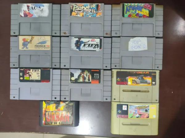 KF/ Valdenir Polaco /LOTE JOGOS SNES 79,00 SEGUIDOS DE 5,00 - Image 2