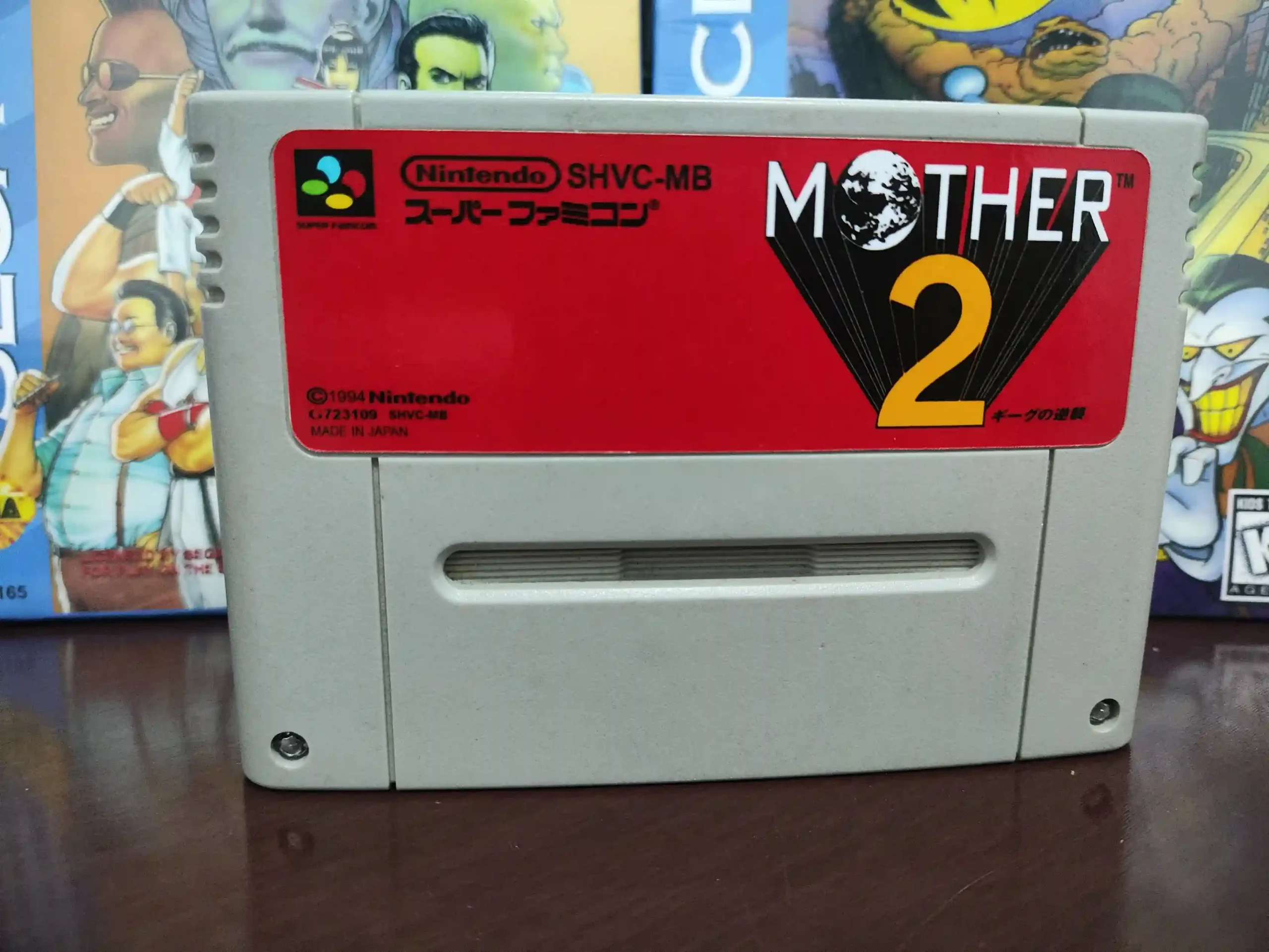 KF/ Fabio1977 /MOTHER 2 PORTUGUES SNES 69,00 SEGUIDOS DE 5,00