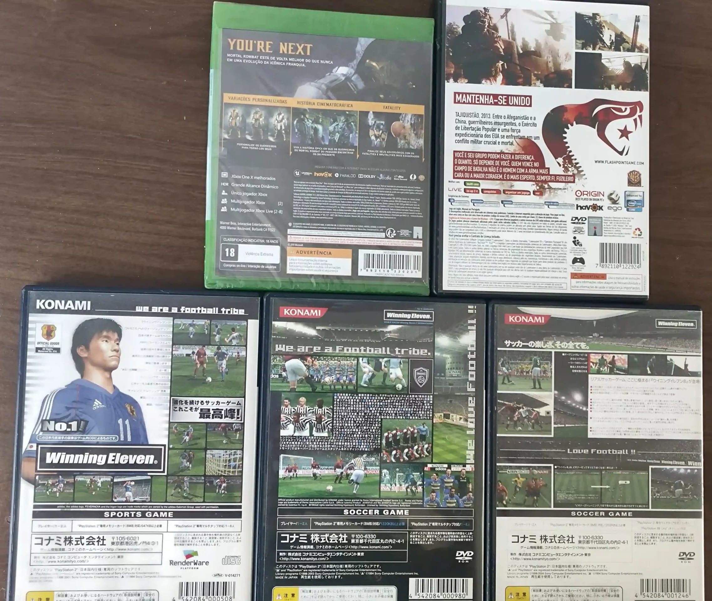 KF/ Sai da Frente /MEGA LOTE DE GAMES 89,00 SEGUIDOS DE 5,00