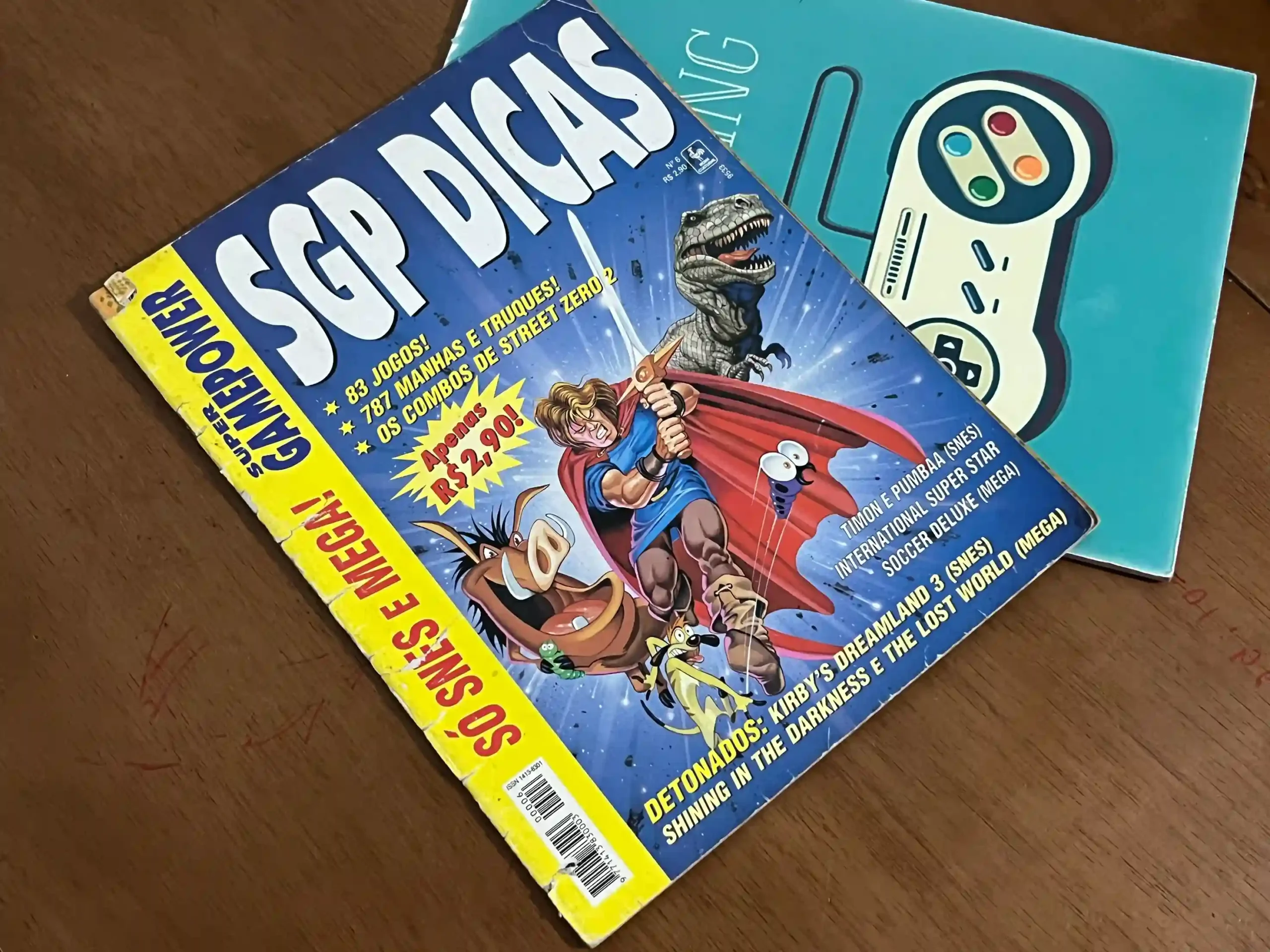 AS/ REVISTA ANTIGA GAMEPOWER+MDF😱 27,00 SEGUIDOS DE 5,00🥳