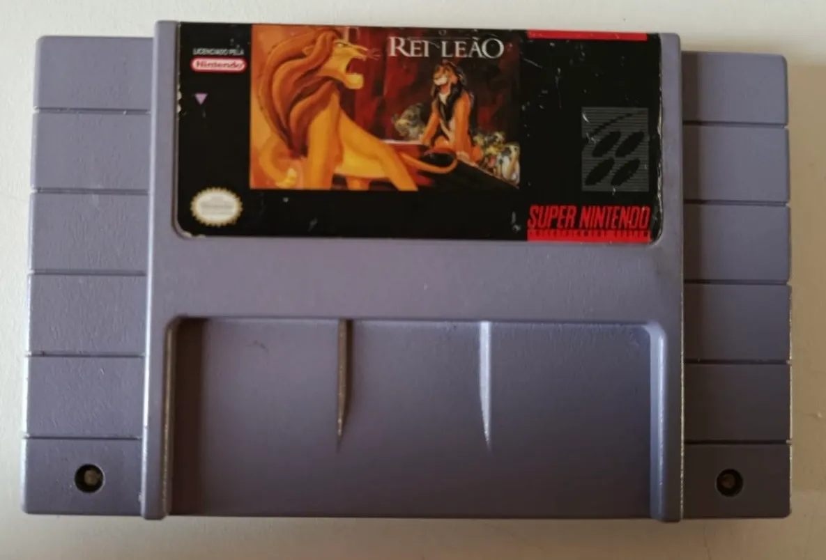 RM/ Geimison /ORIGINAL O REI LEÃO SNES😍78,00 SEGUIDOS DE 10,00
