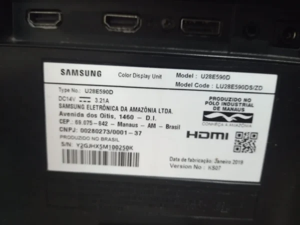 E7/ William Jaime Perez de Araujo Junior /MONITOR 4K SAMSUNG 28 POL😲797,00 SEGUIDOSS DE 23,00 - Imagem 2