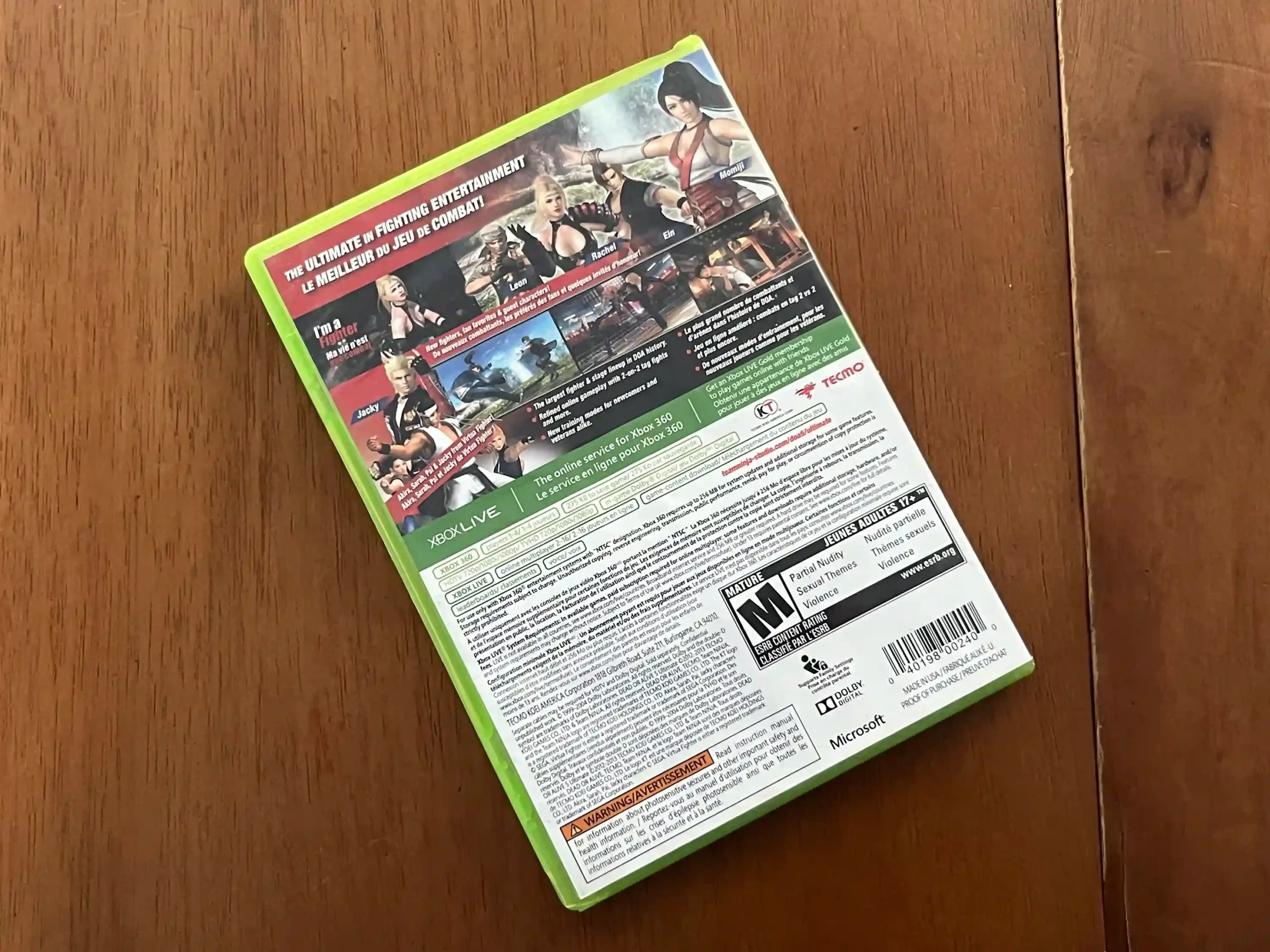 SA/😱 DEAD OR ALIVE 5 ULTIMATE😍 72,00 SEGUIDOS DE 7,00