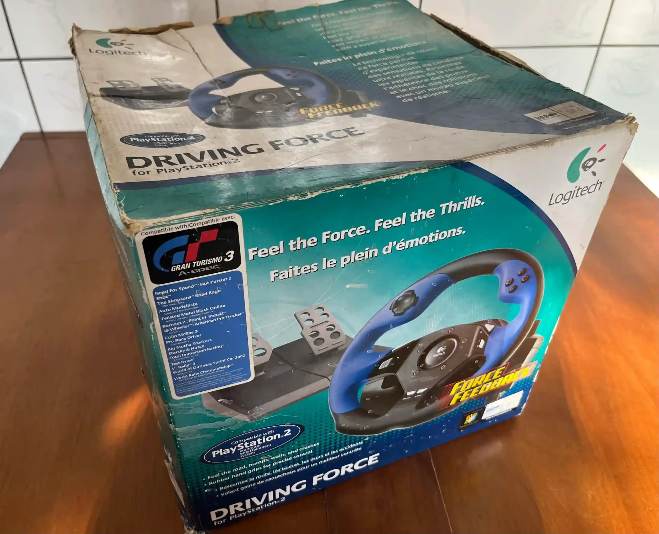 CX/ Novatto /😍ORIGINAL LOGITECH PS2😱 217,00 SEGUIDOS DE 11,00