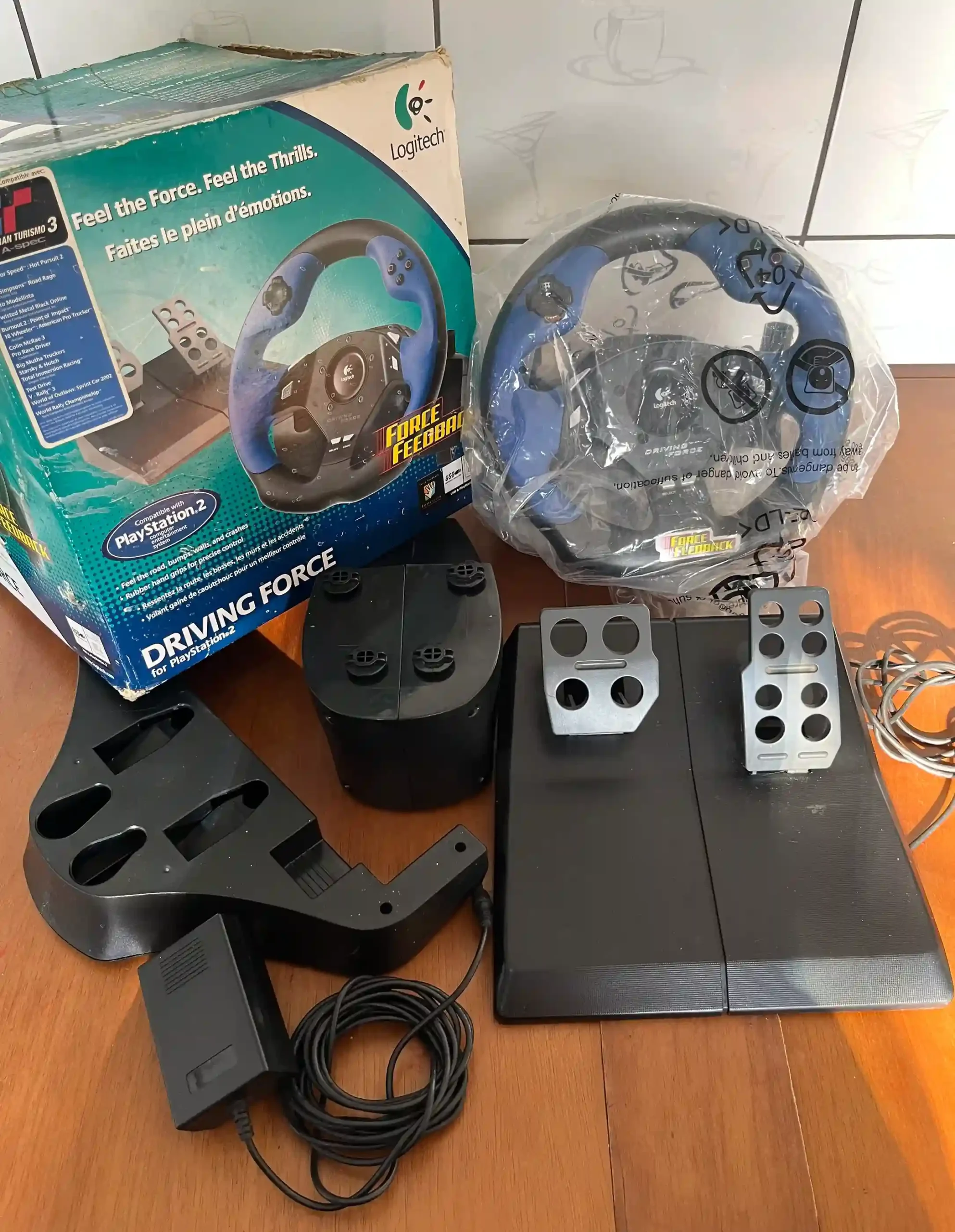 CX/ Novatto /😍ORIGINAL LOGITECH PS2😱 217,00 SEGUIDOS DE 11,00