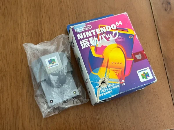 SA/ Novatto /😱ORIGINAL RUMBLE PAK, NA CAIXA. 57,00 SEGUIDOS DE 8,00
