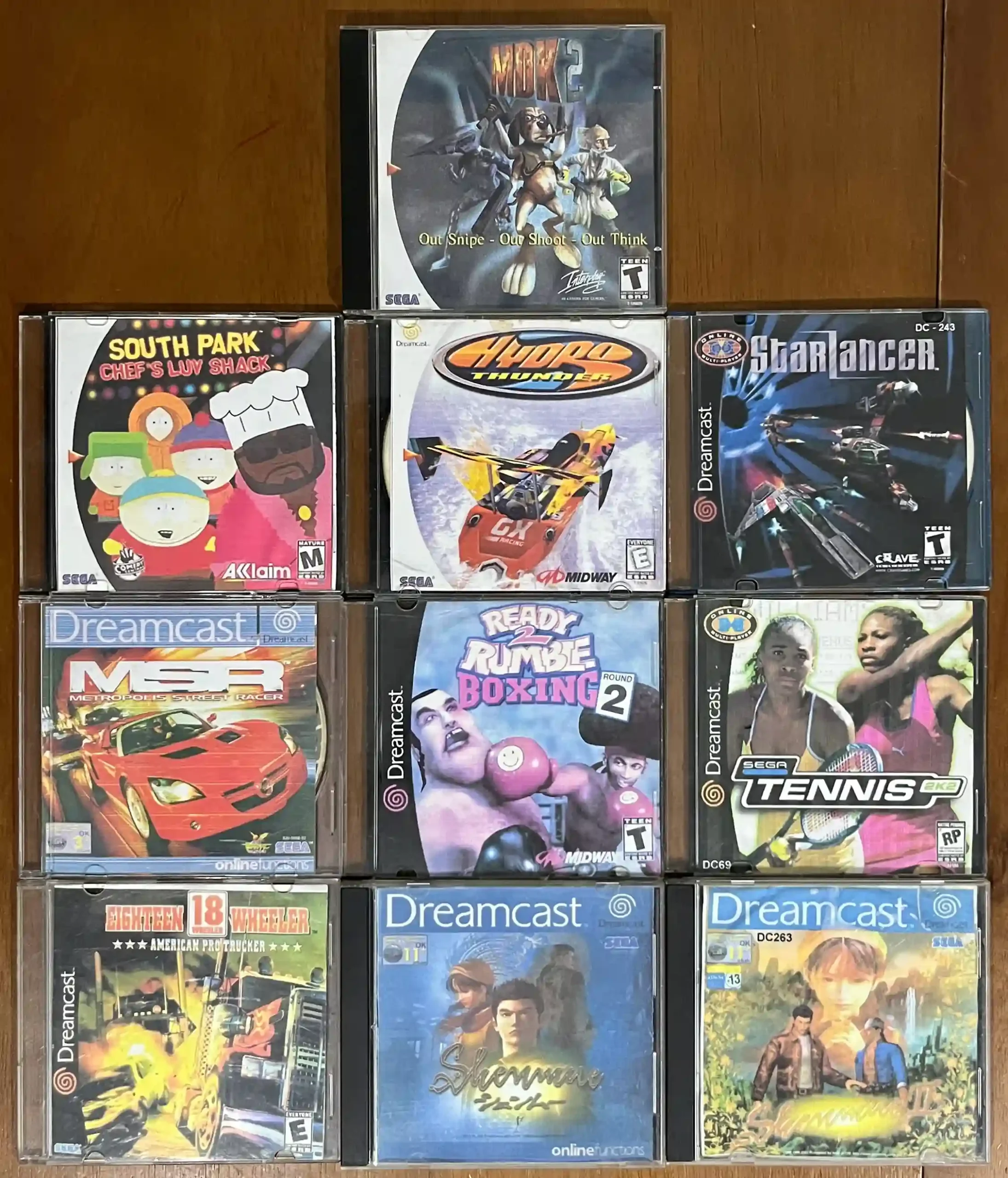 JT/ MENON /LOTE JOGOS DREAMCAST😱109,00 SEGUIDOS DE 7,00