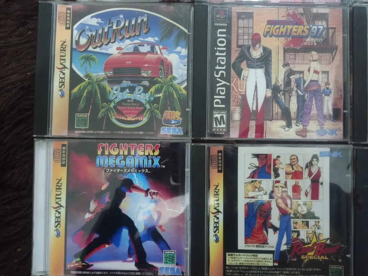 E7/ Cleber augusto santos avelino /LOTE JOGOS SEGA SATURNO😍98,00 SEGUIDOS DE 11,00
