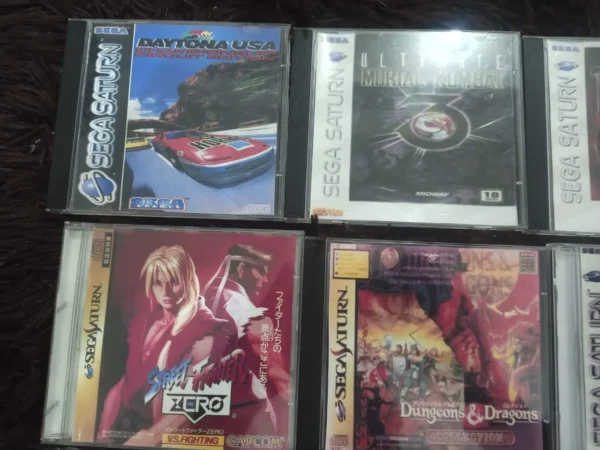 E7/ Cleber augusto santos avelino /LOTE JOGOS SEGA SATURNO😍98,00 SEGUIDOS DE 11,00 - Imagem 5