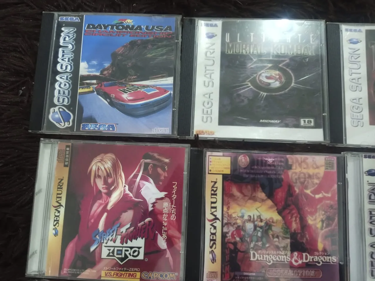 E7/ Cleber augusto santos avelino /LOTE JOGOS SEGA SATURNO😍98,00 SEGUIDOS DE 11,00