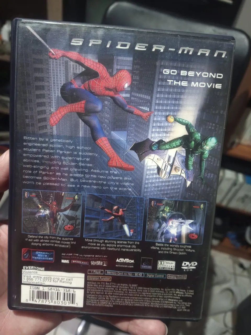 E7/ 😱ORIGINAL SPDER-MAN. PS2🕷️89,00 SEGUIDOS DE 9,00🕸️