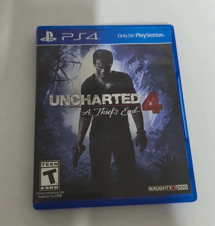 KB/ UNCHARTED 4 PS4😱 48,00 SEGUIDOS DE 5,00🚨