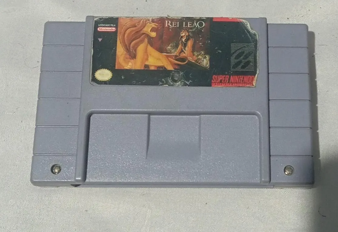 AD/ Aldebas /ORIGINAL REI LEÃO🦁SNES. 58,00 SEGUIDOS DE 9,00🚨