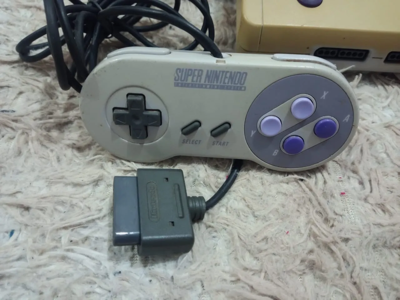 E7/ Victor88 /SNES+CONTROL😍+JOGO, 147,00 SEGUIDOS DE 9,00📦