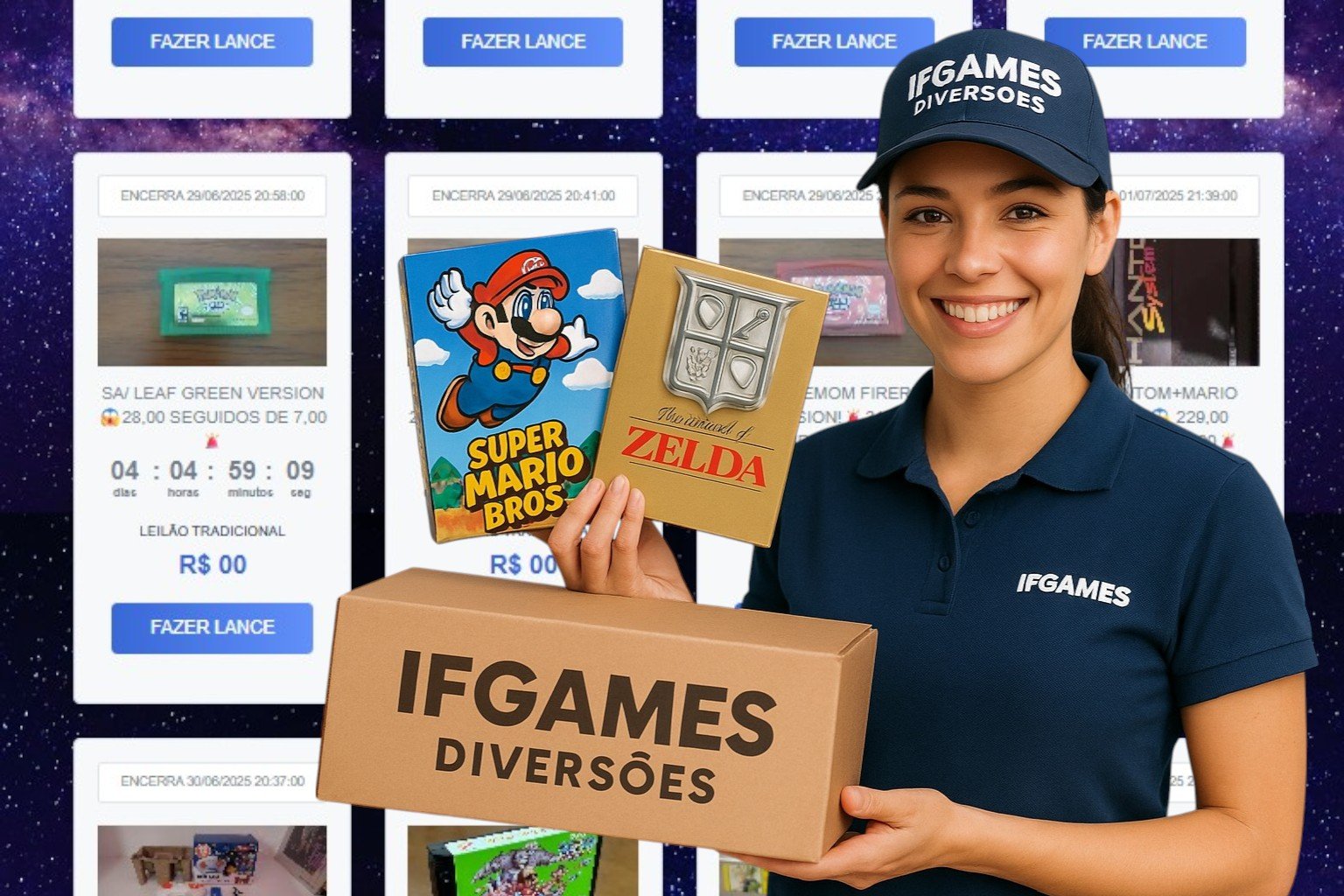 🚨 MAIS FRETE GRÁTIS! SAIDA IFGAMES. VENCEU LEVOU!🚚