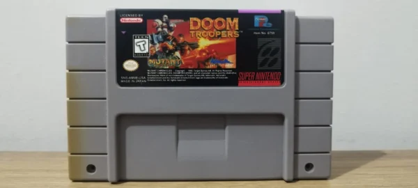 FB/ Eliabe Sousa /JOGO SNES DOOM TROOPERS😱 36,00 SEGUIDOS DE 7,00