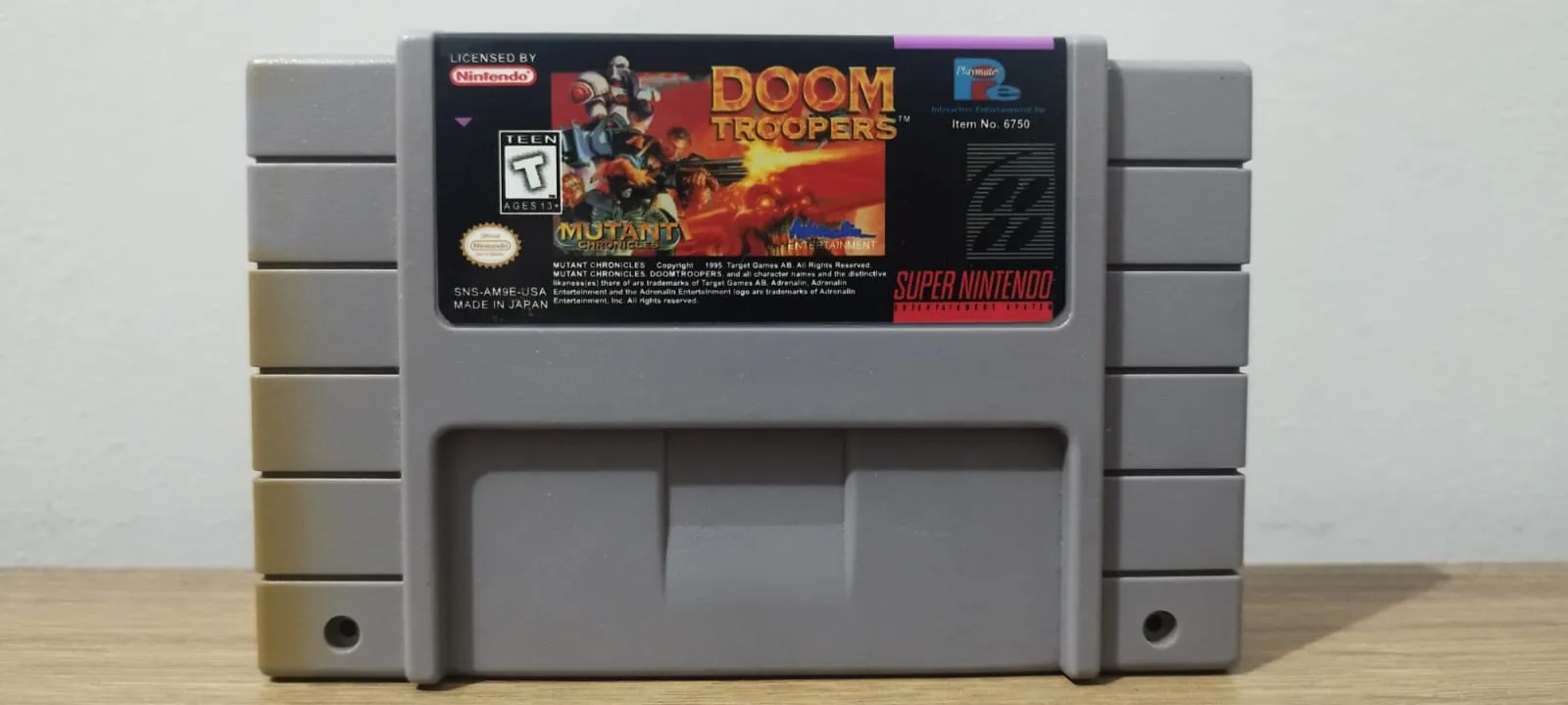 FB/ Eliabe Sousa /JOGO SNES DOOM TROOPERS😱 36,00 SEGUIDOS DE 7,00