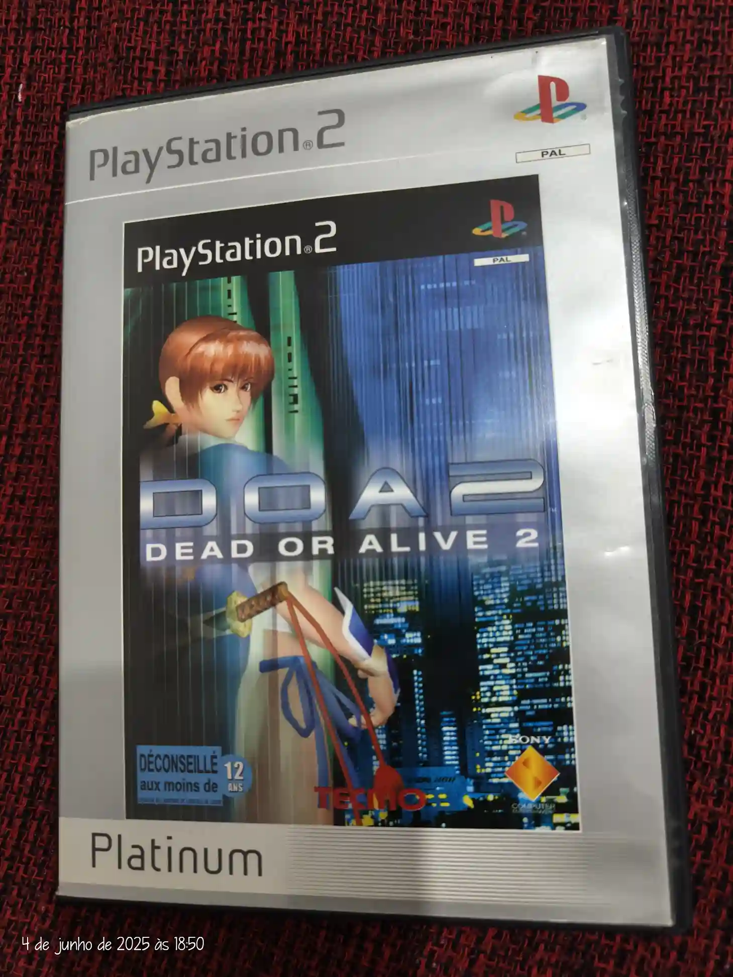 KF/ D.O.A 2 ORIGINAL PS2 49,00 SEGUIDOS DE 6,00