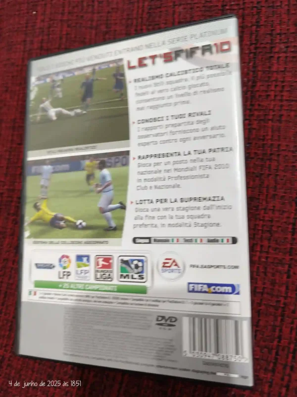 KF/ Junior88 /FIFA 10 ORIGINAL 49,00 SEGUIDOS DE 6,00 - Imagem 2