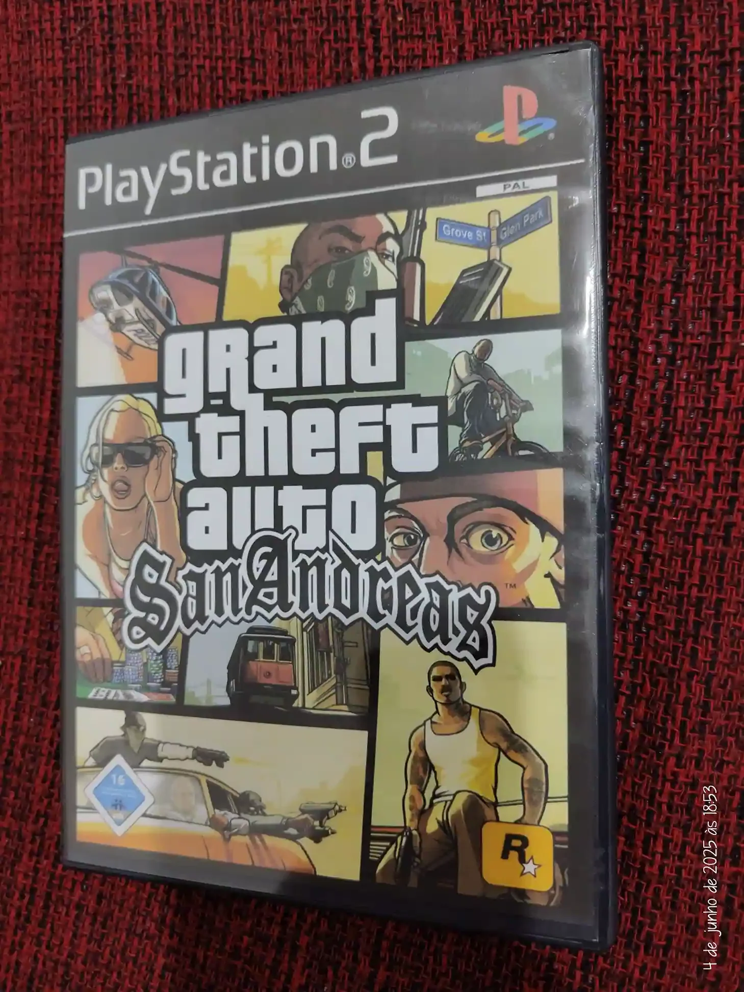 KF/ Nabel /GTA S.ANDREAS ORIGINAL PS2 59,00 SEGUIDOS DE 6,00