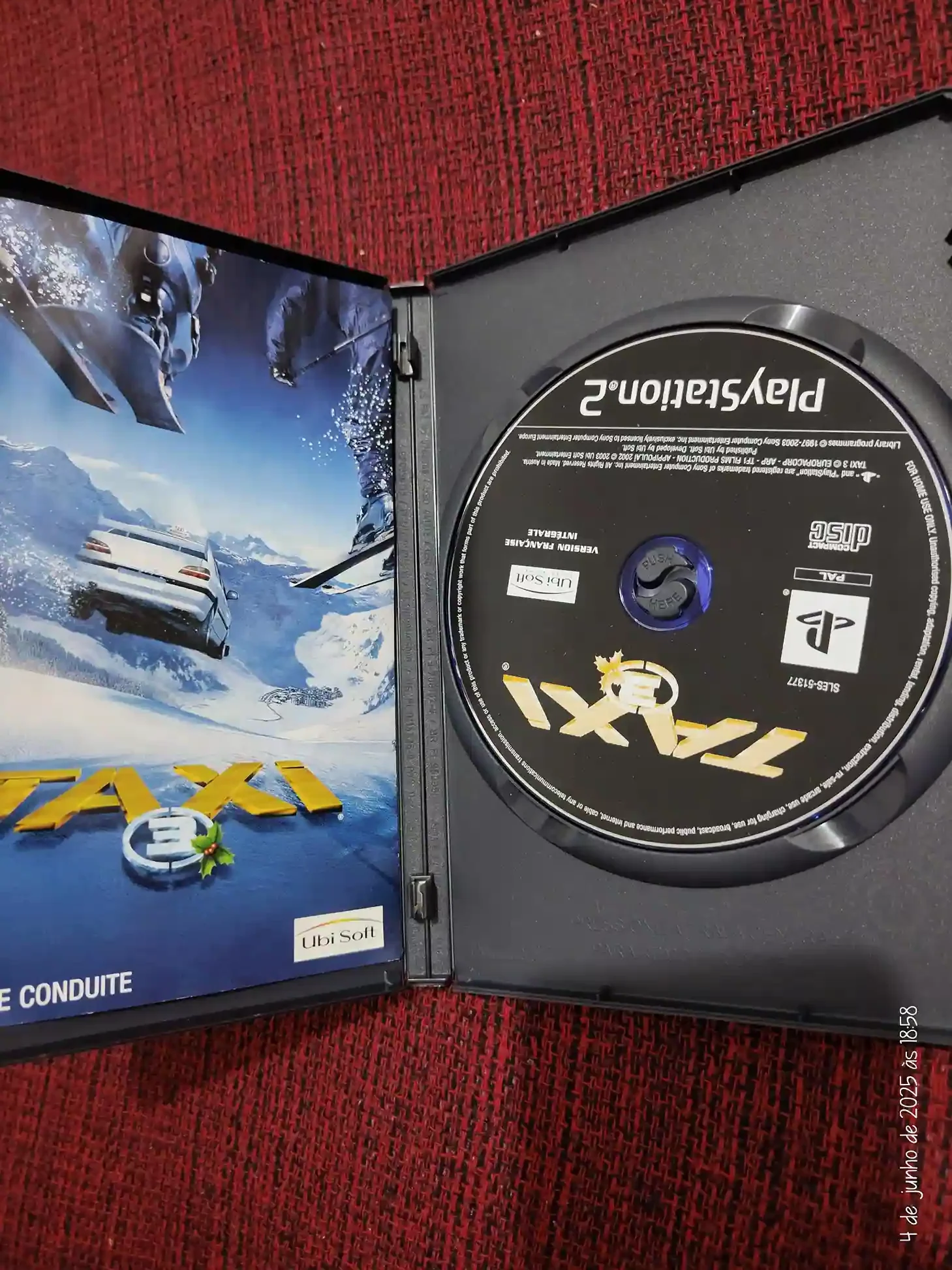 KF/ Victor88 /TAXI 3 ORIGINAL PS2 59,00 SEGUIDOS DE 6,00