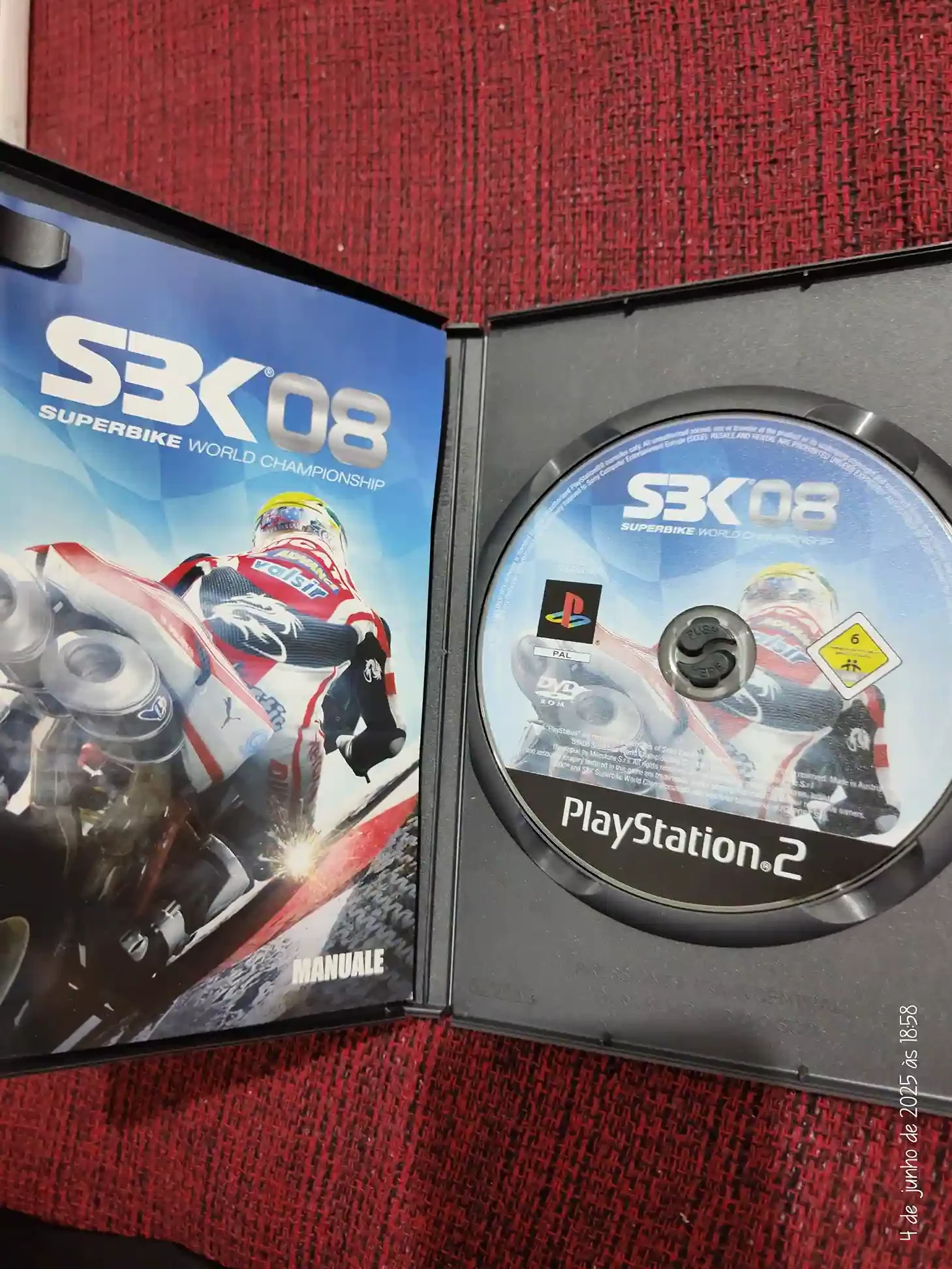 KF/ SBK 08 ORIGINAL PS2 49,00 SEGUIDOS DE 6,00