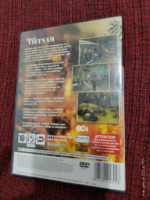 KF/ Junior88 /CONF.VIETNAM ORIGINAL PS2 59,00 SEGUIDOS DE 6,00 - Imagem 2