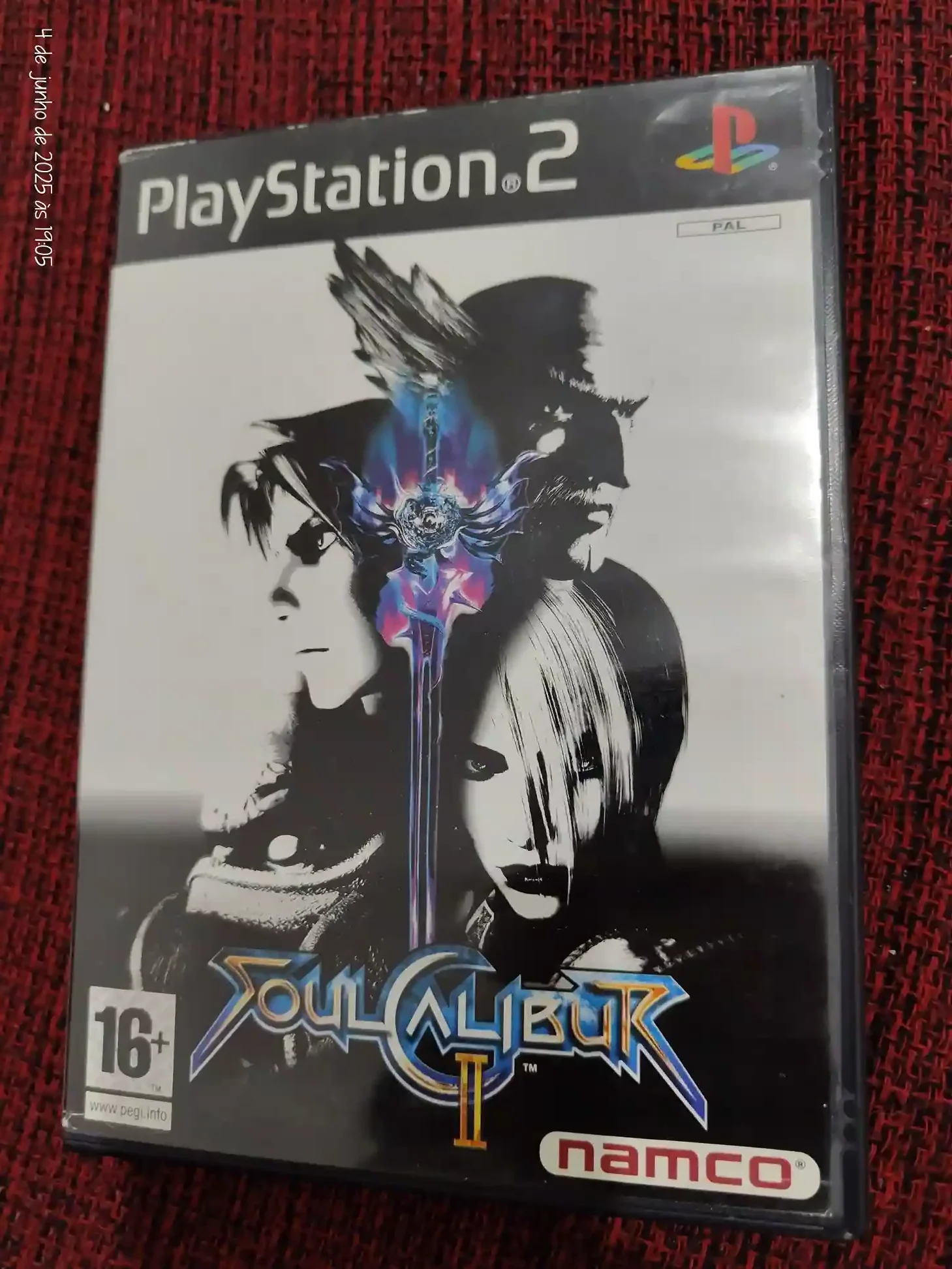 KF/ Kleber /SOUL CALIBUR ORIGINAL PS2 49,00 SEGUIDOS DE 6,00