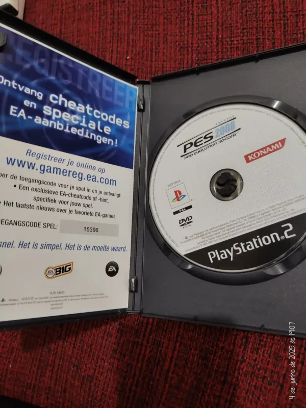 KF/ Joao Paulo Matias /PES 2008 ORIGINAL PS2 59,00 SEGUIDOS DE 6,00 - Imagem 3