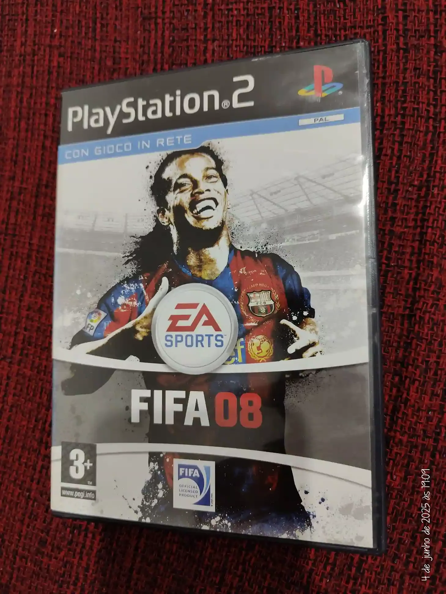 KF/ FIFA 08 PS2 ORIGINAL 49,00 SEGUIDOS DE 6,00