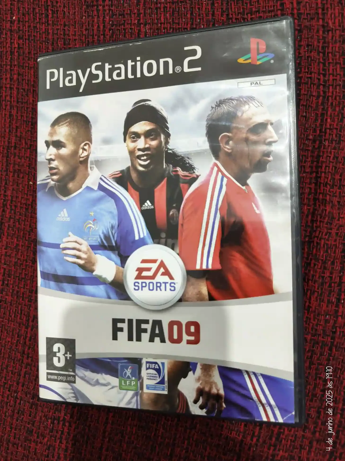 KF/ FIFA 09 PS2 ORIGINAL 49,00 SEGUIDOS DE 6,00