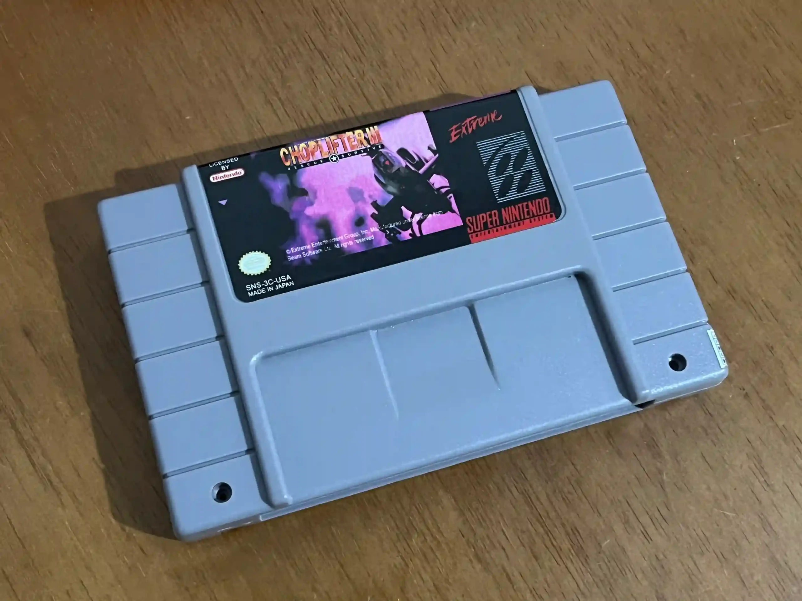 VN/ CHOPLIFTER 3📺SNES. 29,00 SEGUIDOS DE 5,00😱