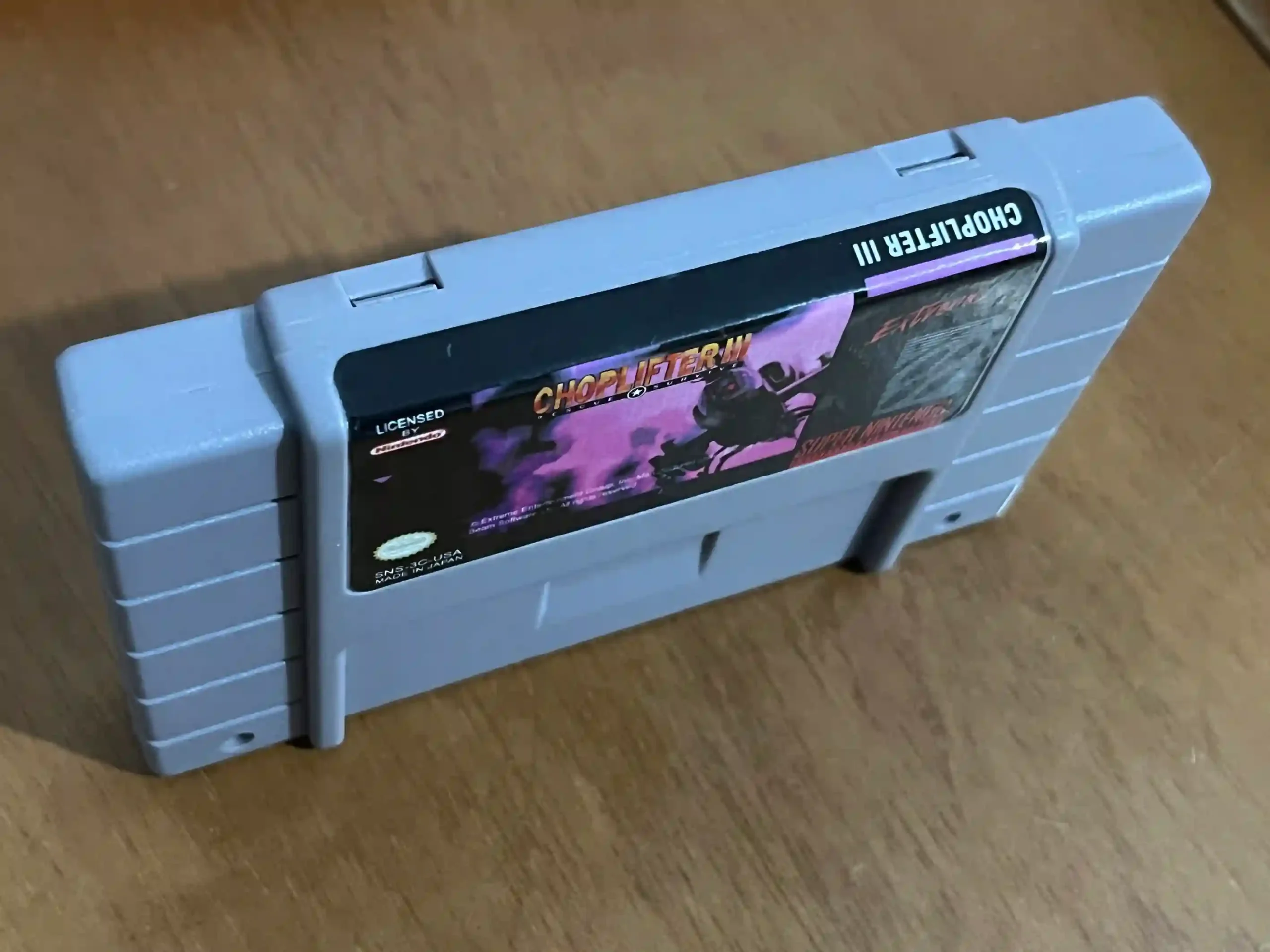 VN/ CHOPLIFTER 3📺SNES. 29,00 SEGUIDOS DE 5,00😱