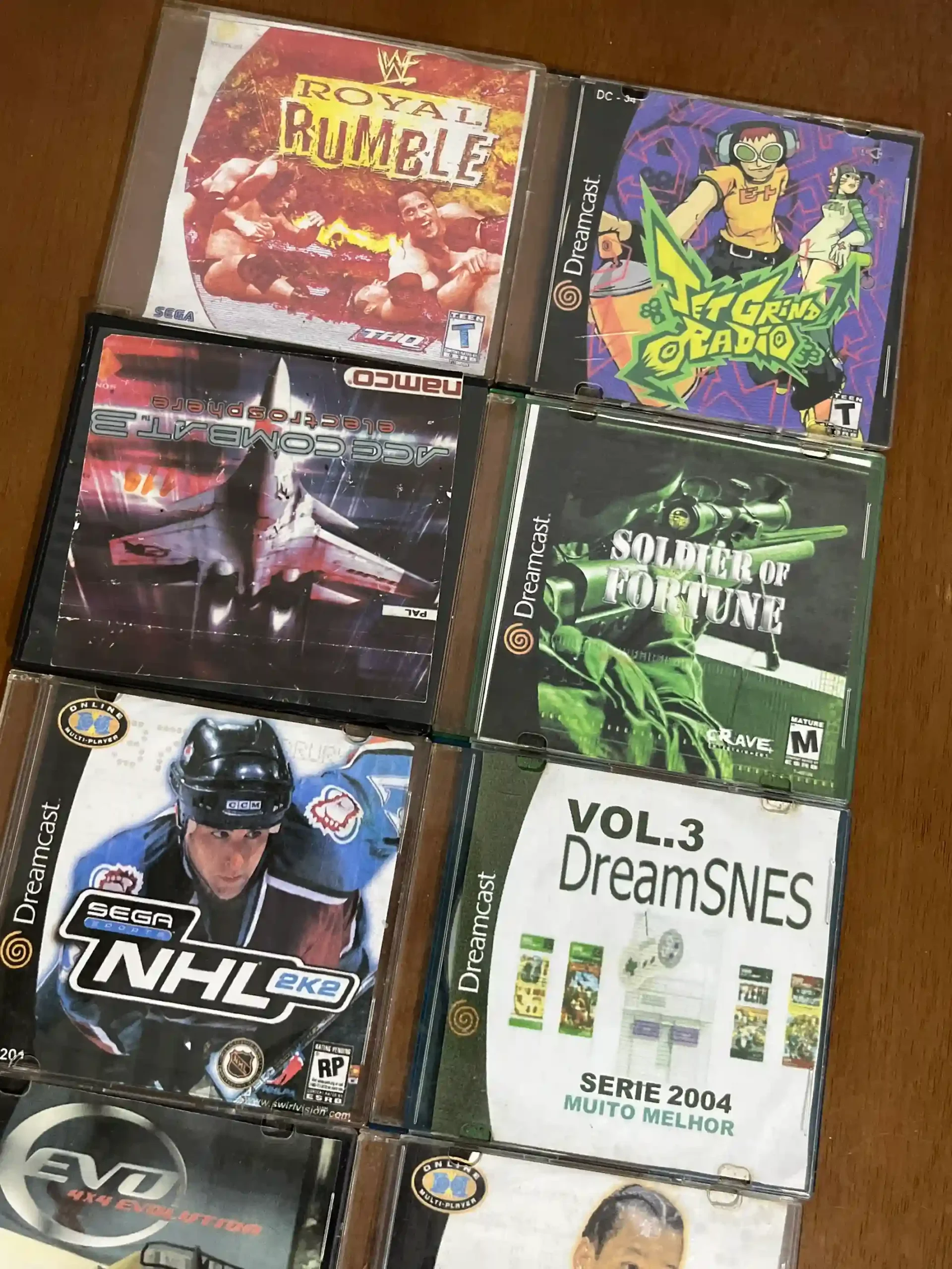 JT/ LOTE JOGOS DREAMCAST🚨109,00 SEGUIDOS DE 7,00📺