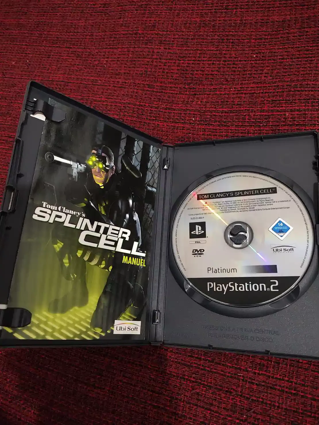 KF/ SPLINTER CELL ORIGINAL 59,00 SEGUIDOS DE 6,00