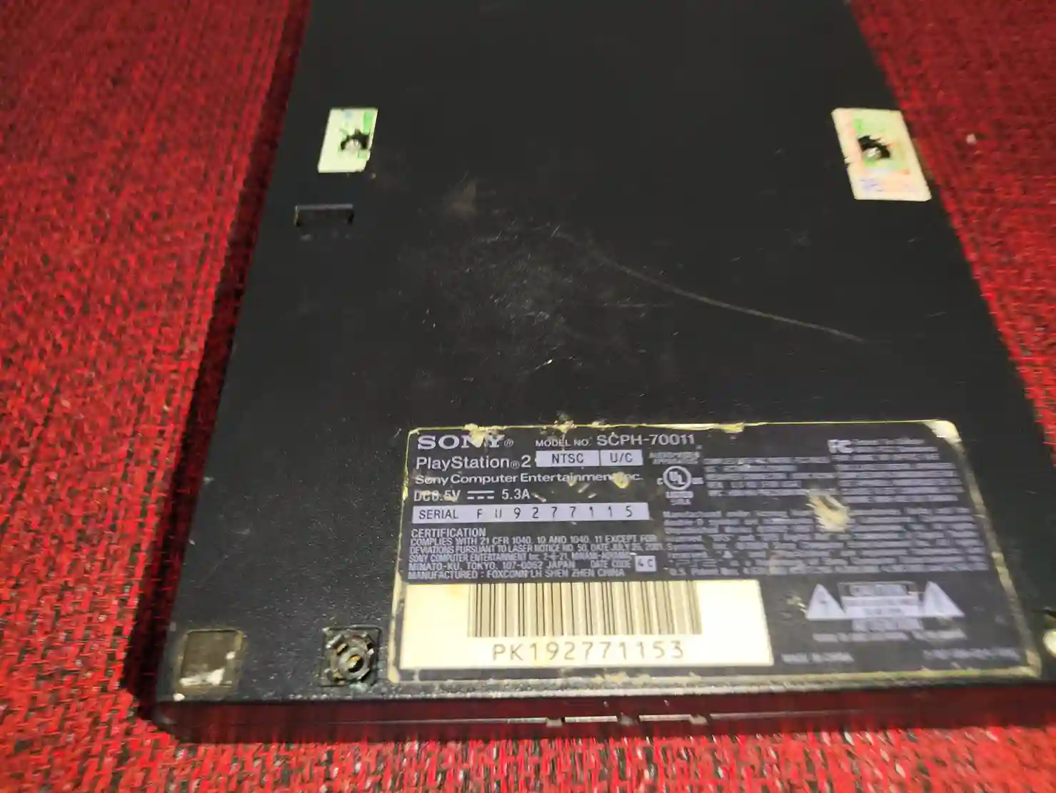 KF/ Tiago Castilhos /CONSOLE PS2 79,00 SEGUIDOS DE 6,00