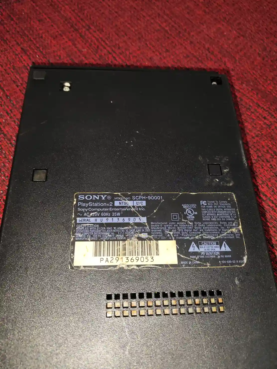 KF/ Joao Victor CR TECH /CONSOLE PS2 79,00 SEGUIDOS DE 6,00
