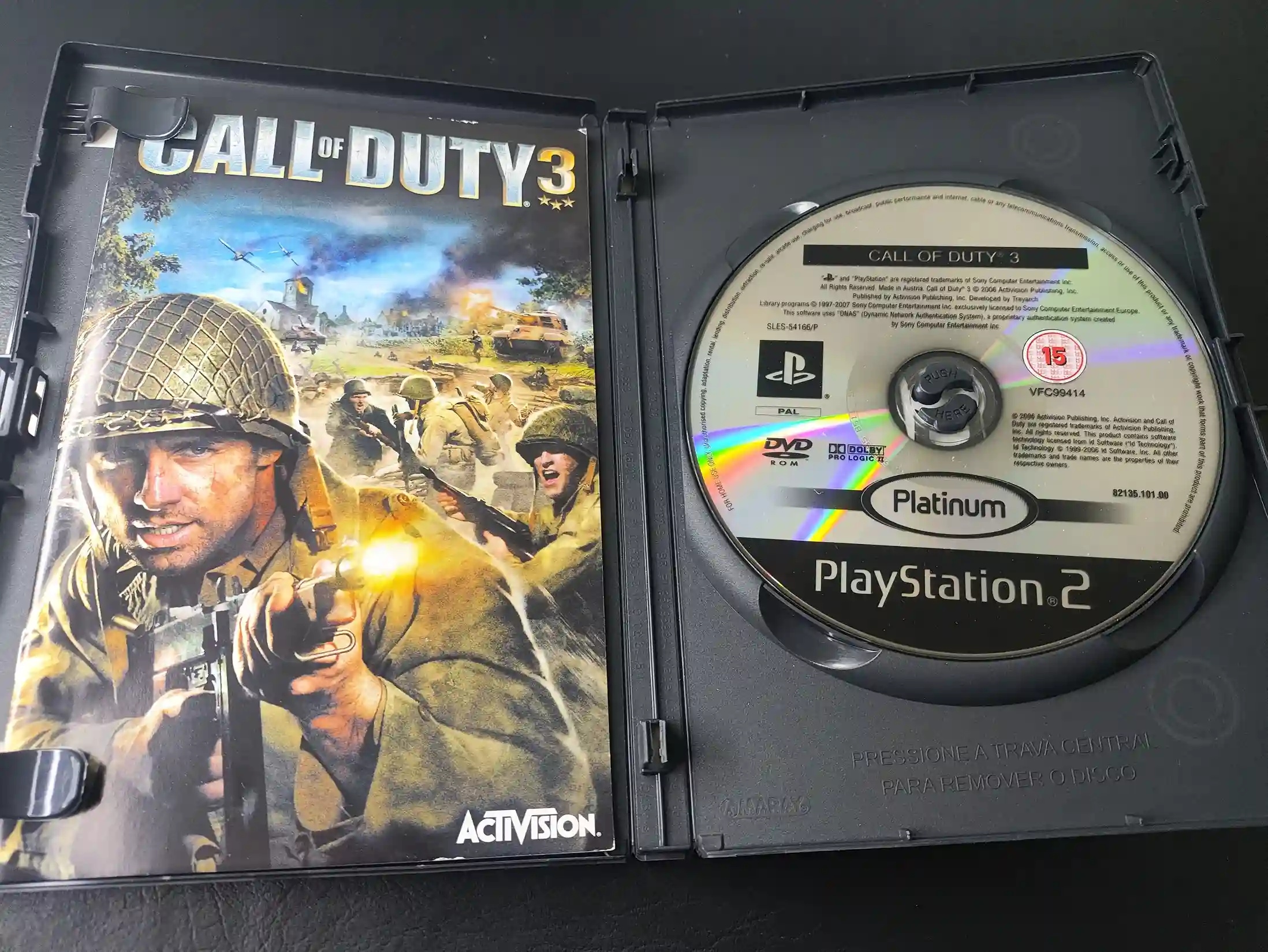 KF/ Jose Cilmar /CALL OF DUTY 3 ORIGINAL 69,00 SEGUIDOS DE 6,00