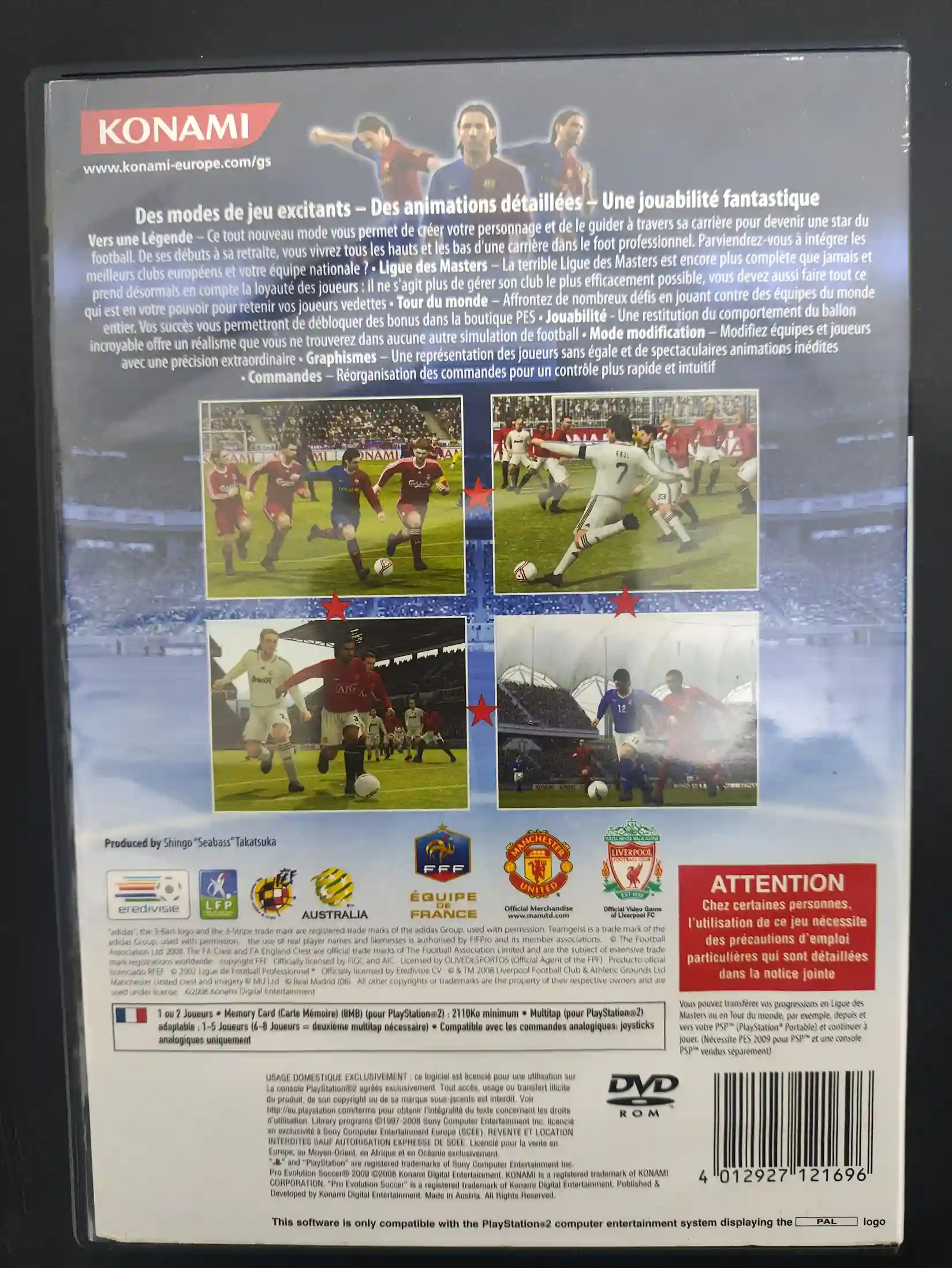 KF/ Joao Paulo Matias/PES 2009 ORIGINAL 49,00 SEGUIDOS DE 6,00