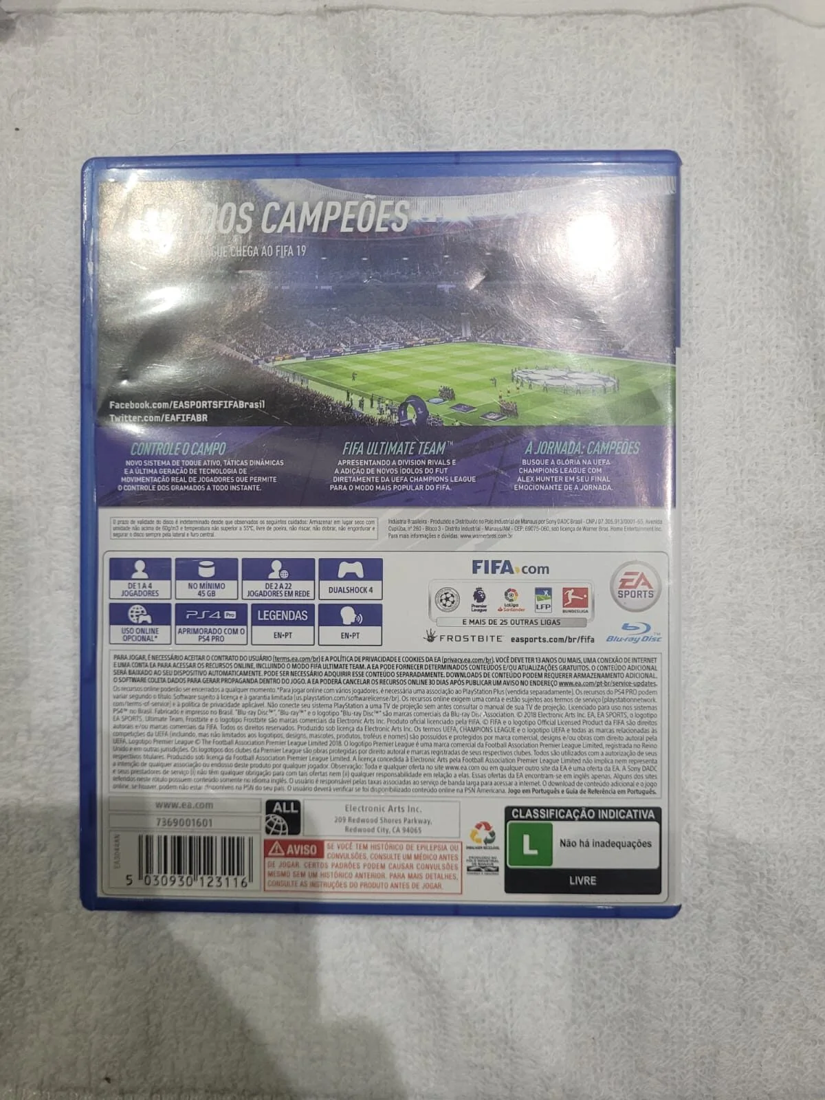 JD/ Natang /ORIGINAL FIFA 19⚽24,00 SEGUIDOS DE 7,00😍 - Imagem 4