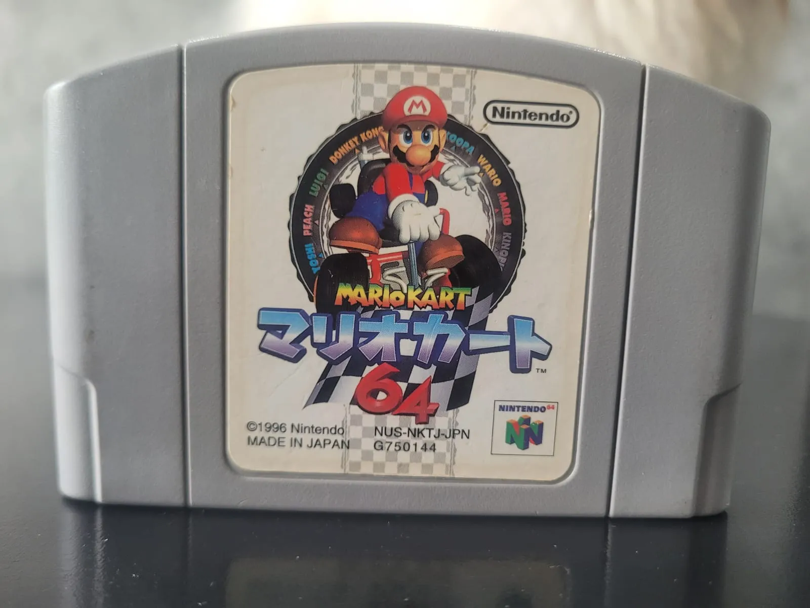 JD/ Joao Victor CR TECH /ORIGINAL MARIO KART 64, 59,00 SEGUIDOS DE 9,00😲