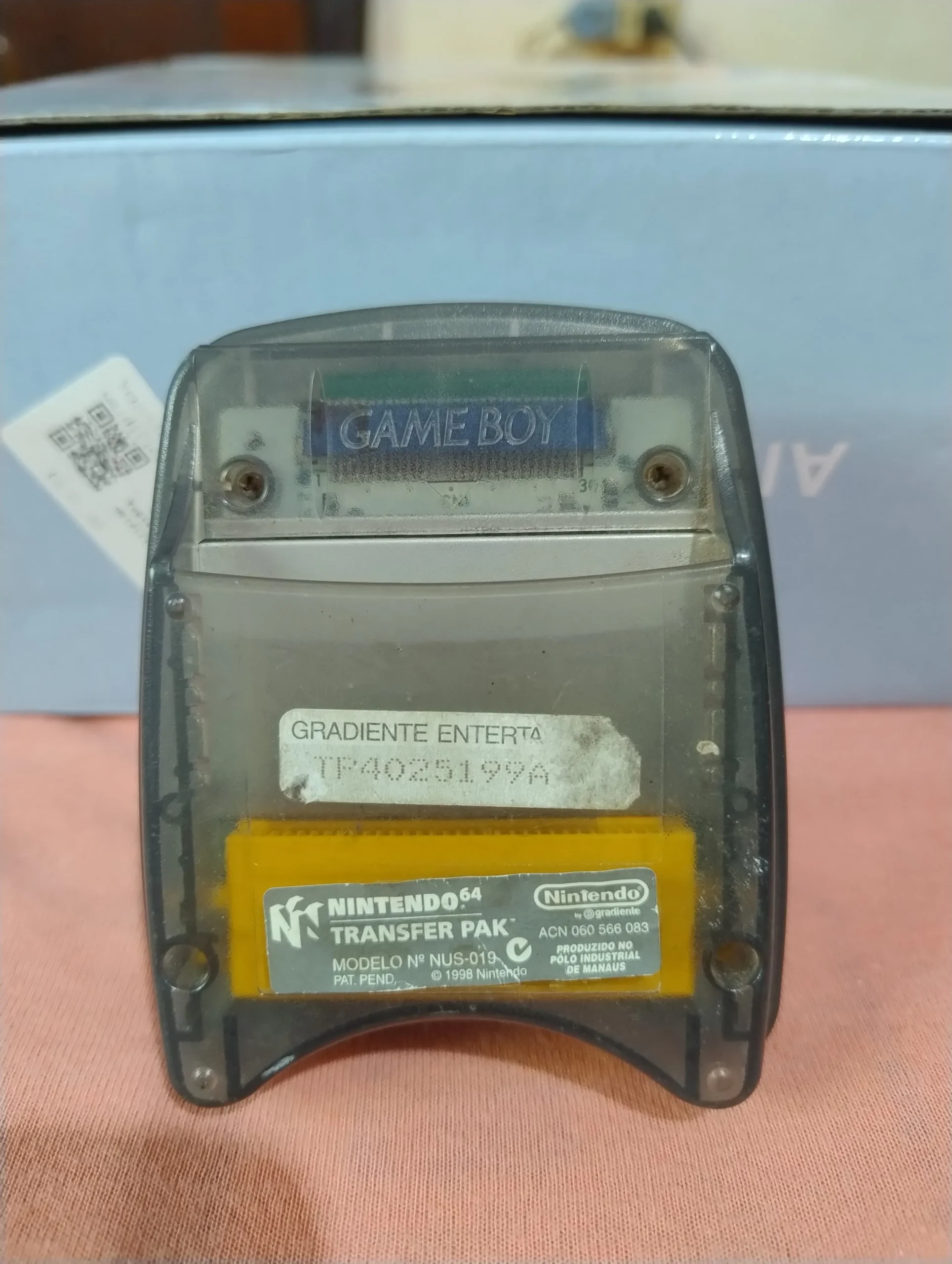 PD/ Victor88 /TRANSFER PAK N64, ORIGINAL😱37,00 SEGUIDOS DE 5,00 - Imagem 2