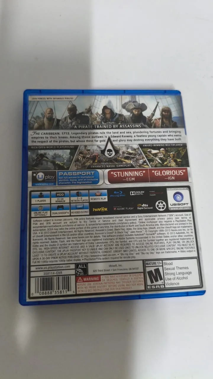 KB/ ASSASSINS CREED IV😱39,00 SEGUIDOS DE 6,00🚨