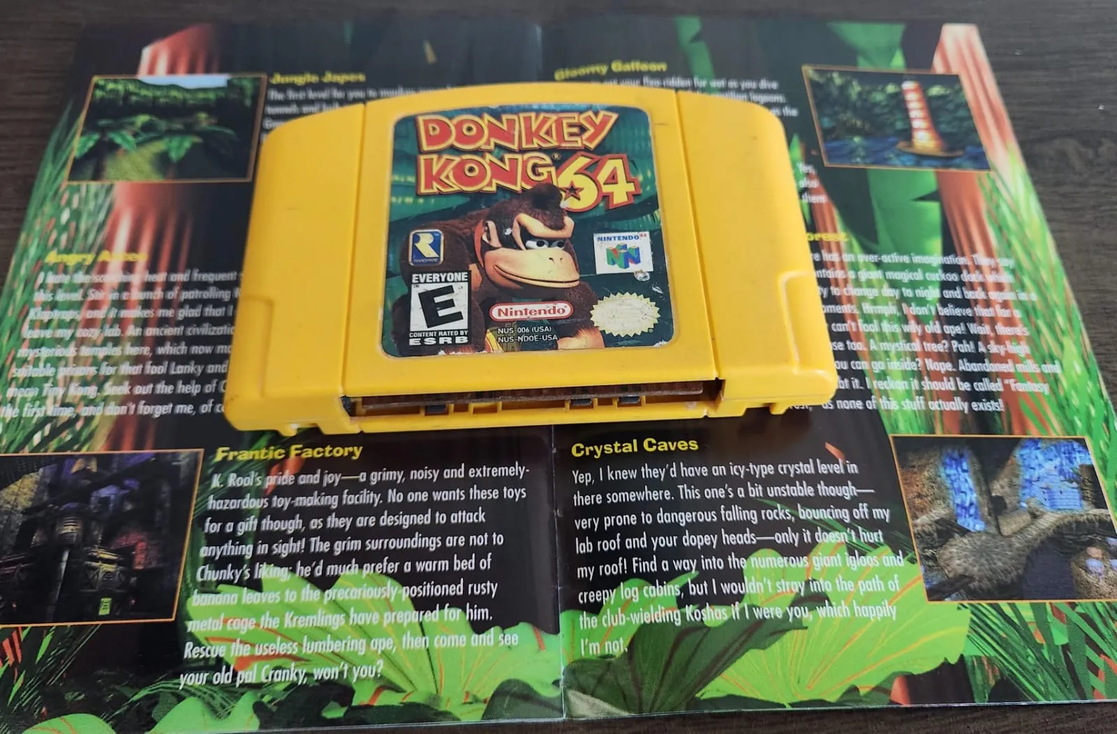 EH/ Aldebas /ORIGINAL DONKEY KONG 64!😱😱147,00 SEGUIDOS DE 14,00